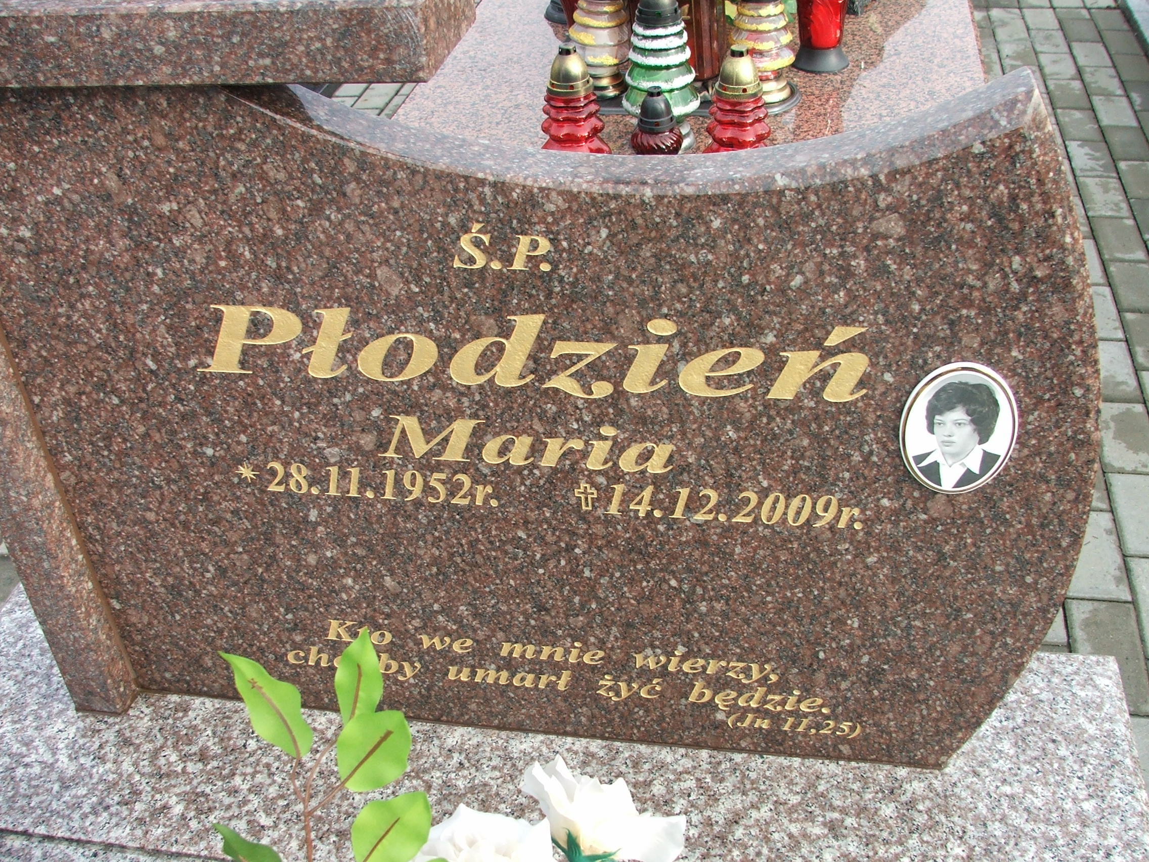 Maria Płodzień 1952 Krosno - Grobonet - Wyszukiwarka osób pochowanych