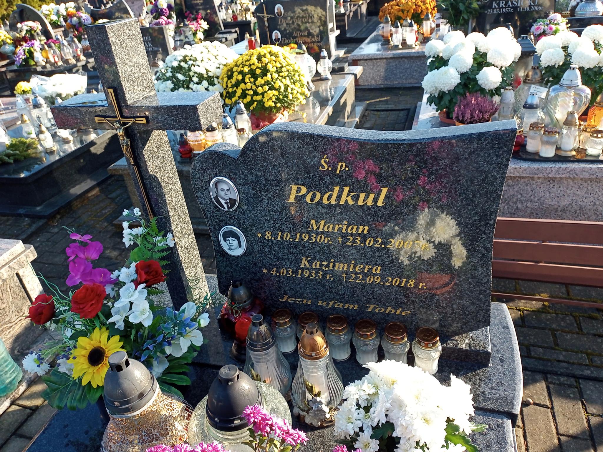 Grób Kazimiera Podkul
