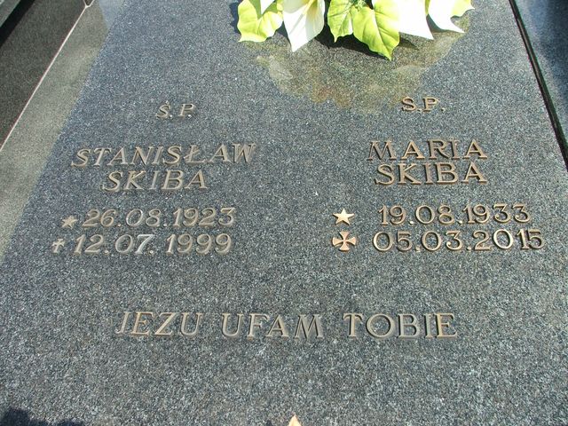 Grób Stanisław Skiba