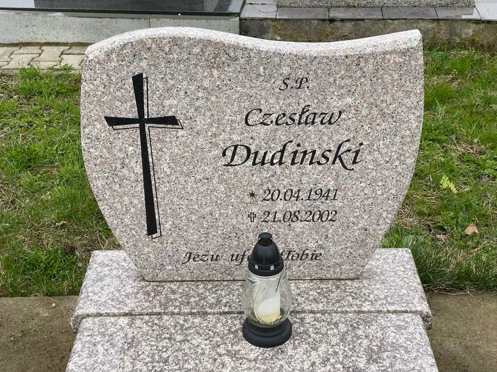 Grób Czesław Dudinski