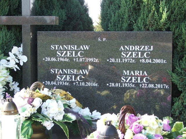 Grób Stanisław Szelc 
