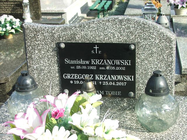 Grzegorz Krzanowski 1961 Krosno - Grobonet - Wyszukiwarka osób pochowanych