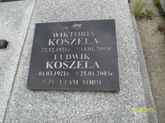 Grób Ludwik Koszela