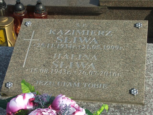 Halina Śliwa 1943 Krosno - Grobonet - Wyszukiwarka osób pochowanych