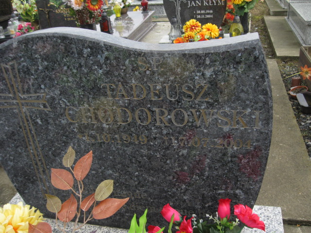 Tadeusz Chodorowski 1949 Krosno - Grobonet - Wyszukiwarka osób pochowanych