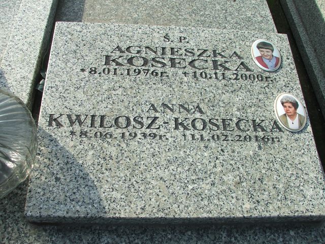 Grób Agnieszka Kosecka