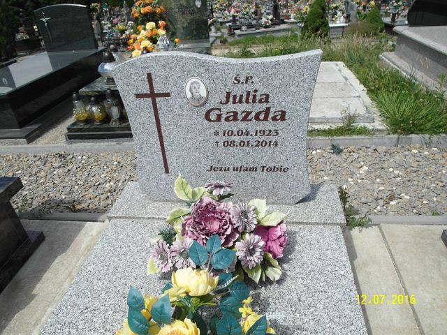 Grób Julia Gazda