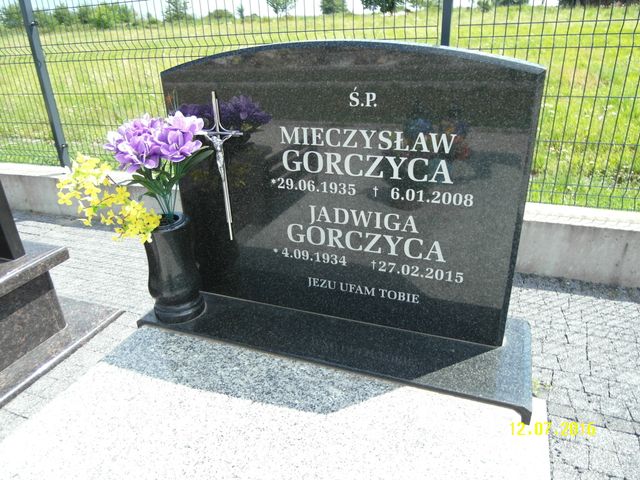 Grób Mieczysław Gorczyca