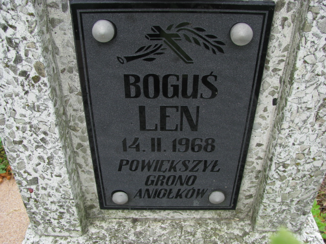 Bogdan Leń Krosno - Grobonet - Wyszukiwarka osób pochowanych