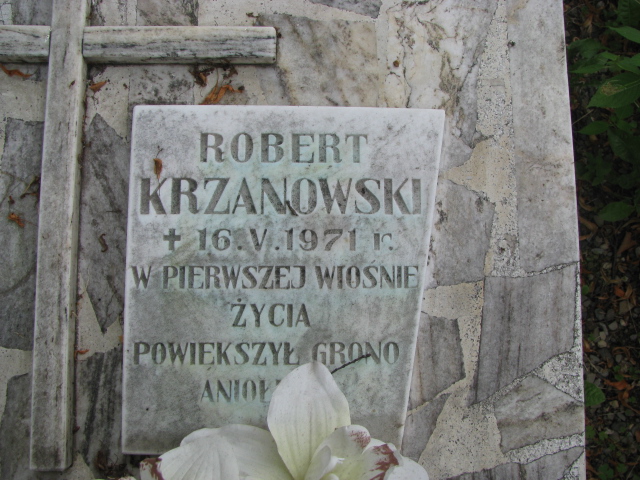 Robert Krzanowski Krosno - Grobonet - Wyszukiwarka osób pochowanych