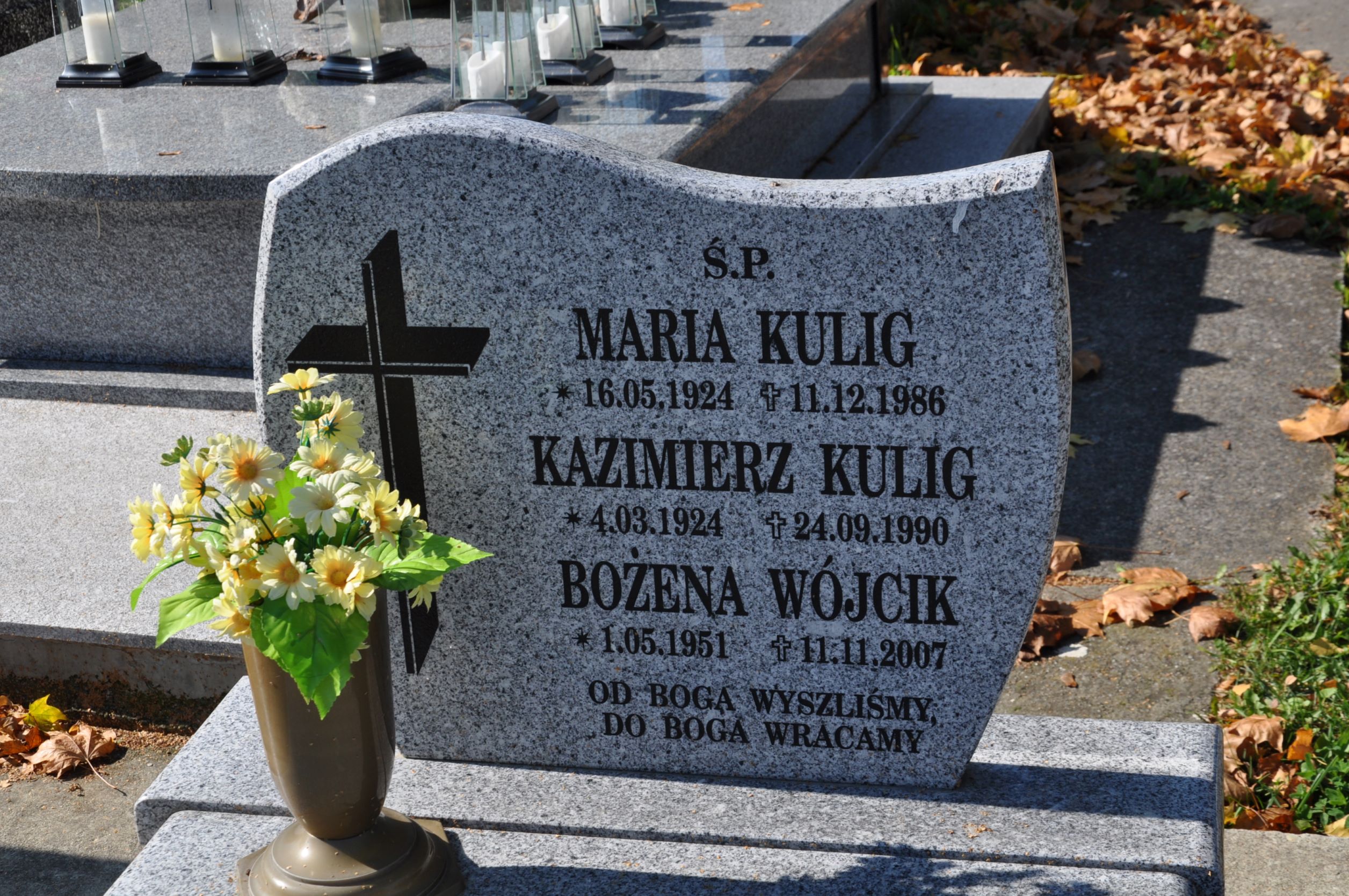 Maria Kulig 1924 Krosno - Grobonet - Wyszukiwarka osób pochowanych