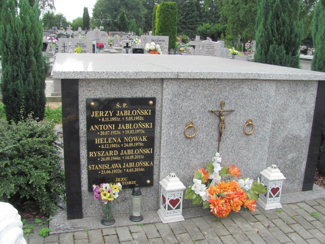 Grób Stanisława Jabłońska