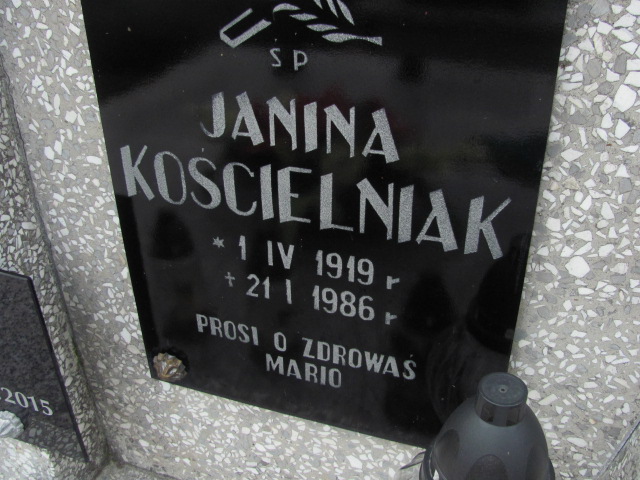 Andrzej Marian Kościelniak 1955 Krosno - Grobonet - Wyszukiwarka osób pochowanych