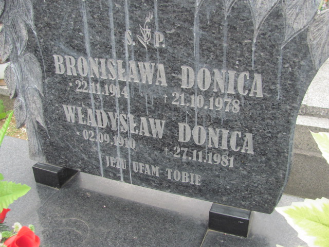 Władysław Donica 1910 Krosno - Grobonet - Wyszukiwarka osób pochowanych