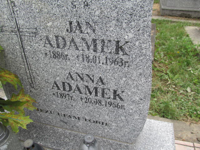 Jan Adamek 1885 Krosno - Grobonet - Wyszukiwarka osób pochowanych