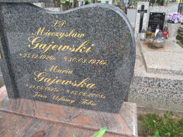 Mieczysław Gajewski 1926 Krosno - Grobonet - Wyszukiwarka osób pochowanych