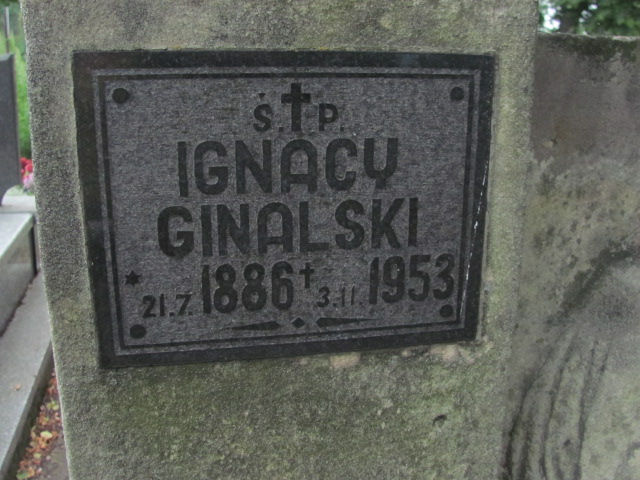 Ignacy Ginalski 1886 Krosno - Grobonet - Wyszukiwarka osób pochowanych