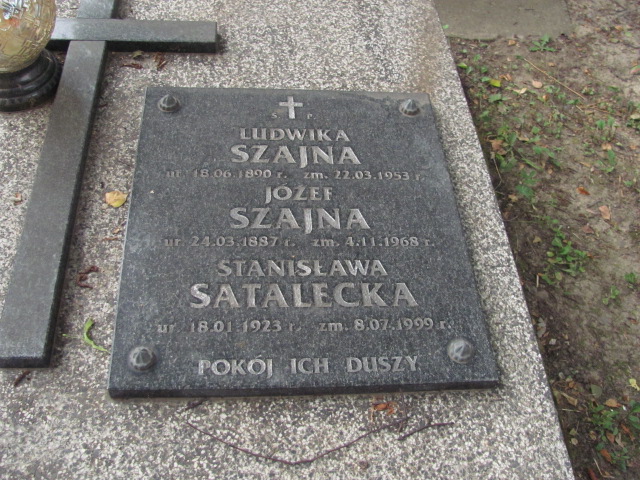 Stanisława Satalecka  1923 Krosno - Grobonet - Wyszukiwarka osób pochowanych
