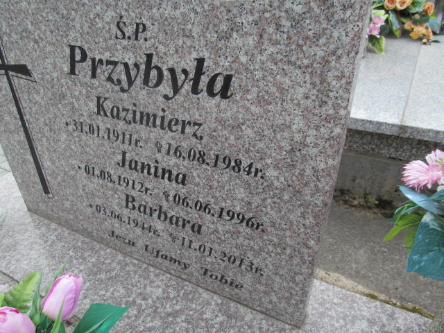 Kazimierz Przybyła  1911 Krosno - Grobonet - Wyszukiwarka osób pochowanych