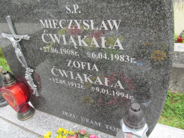 Mieczysław Ćwiąkała 1908 Krosno - Grobonet - Wyszukiwarka osób pochowanych