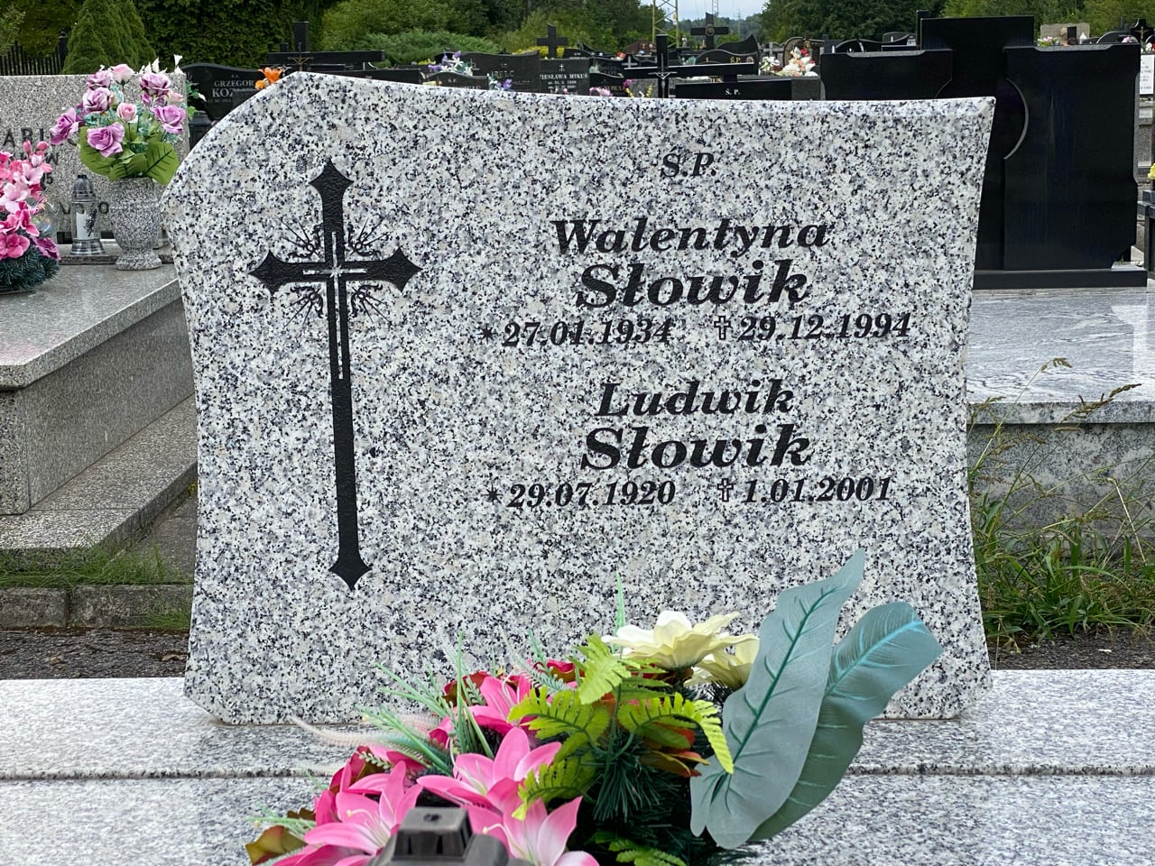 Grób Jadwiga Słowik