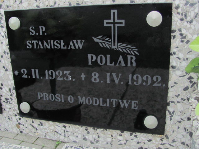 Stanisław Polar 1923 Krosno - Grobonet - Wyszukiwarka osób pochowanych