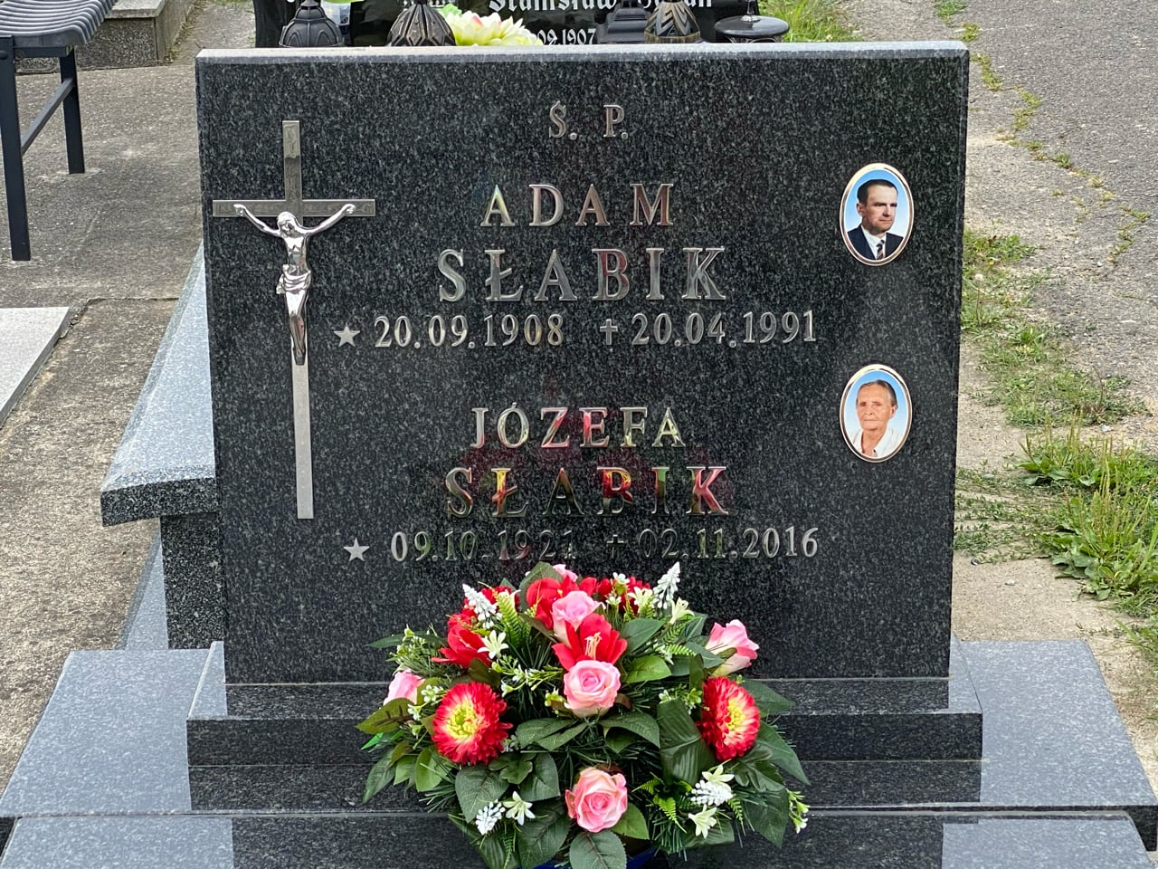 Grób Adam Michał Słabik