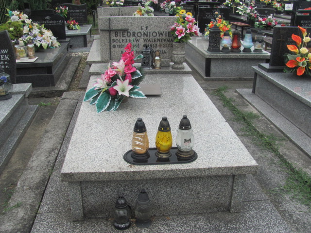 Grób Bolesław Biedroń