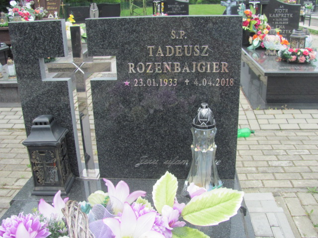 Tadeusz Rozenbajgier 1933 Krosno - Grobonet - Wyszukiwarka osób pochowanych