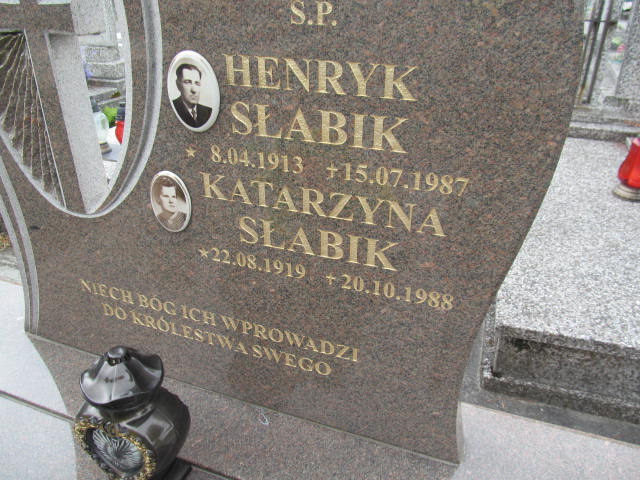 Henryk Słabik 1913 Krosno - Grobonet - Wyszukiwarka osób pochowanych