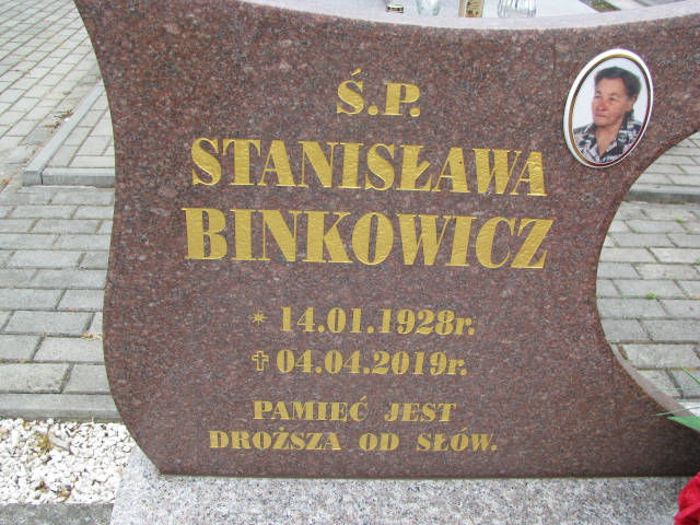 Stanisława Anna Binkowicz 1928 Krosno - Grobonet - Wyszukiwarka osób pochowanych
