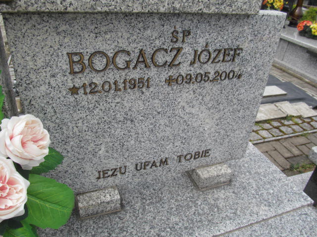 Józef Bogacz 1951 Krosno - Grobonet - Wyszukiwarka osób pochowanych