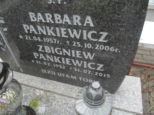 Barbara Pankiewicz 1957 Krosno - Grobonet - Wyszukiwarka osób pochowanych