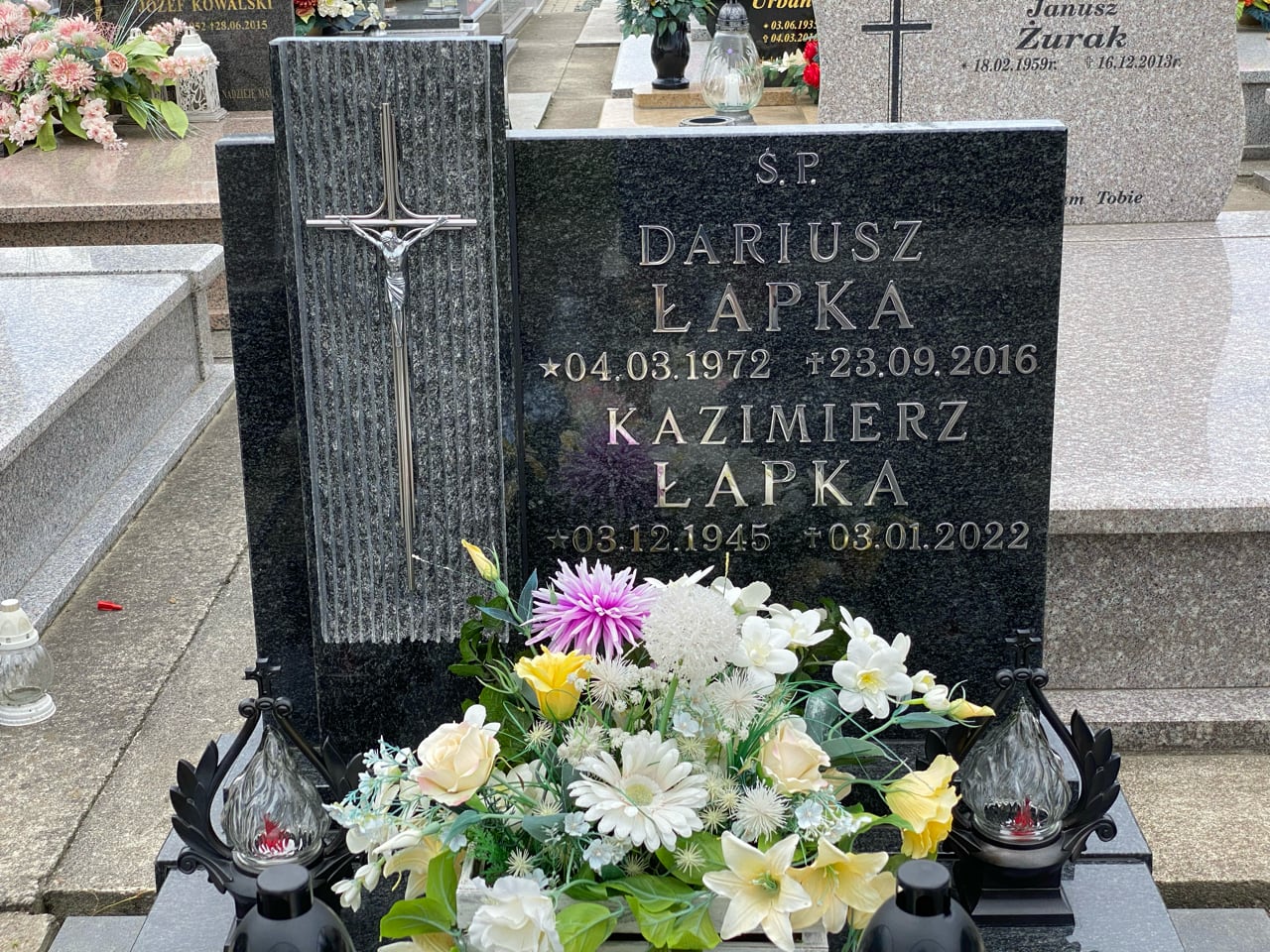 Grób Dariusz Tomasz Łapka